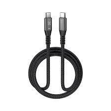 CABLE TIPO C A TIPO C KLIPX 6FT 60W POWER GO 250