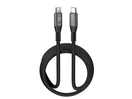 CABLE TIPO C A TIPO C KLIPX 6FT 100W POWERGO 550