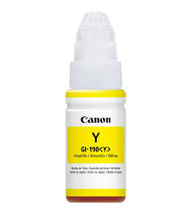 TINTA CANON GI-190 0670C001AB PARA SERIE PIXMA G YELLOW