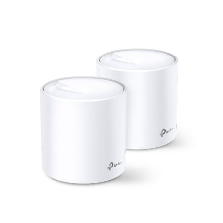 LAN ROUTER TP-LINK MESH HX220 (2 PACK) AX1800