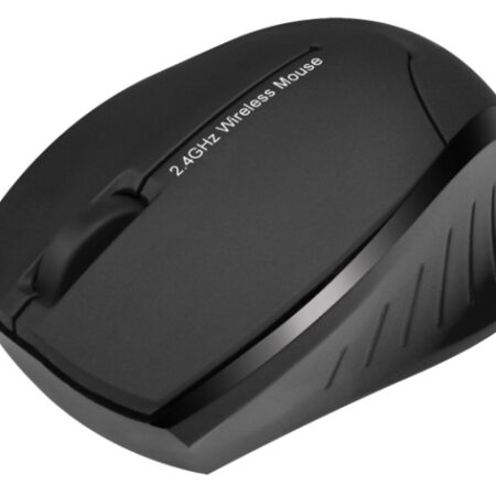 MOUSE USB KLIPX WIRELESS KMO-310BK BLACK
