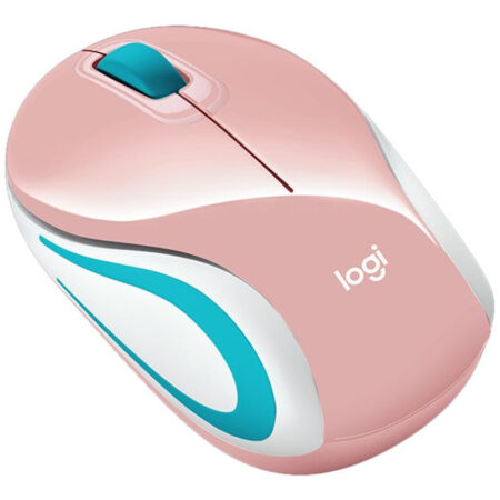 MOUSE USB LOGITECH M187 WIRELESS PINK
