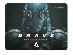 MOUSE PAD UNNO TEKNO GAMING BRAVE 27X32 MP6051GN