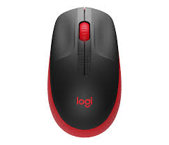 MOUSE USB LOGITECH M190 WIRELESS RED