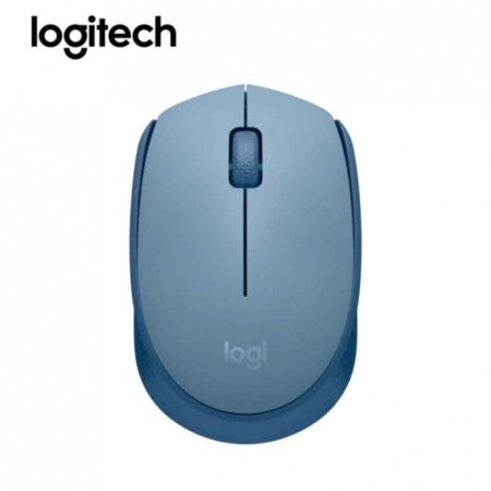 MOUSE USB LOGITECH WIRELESS M170 BLUE/GREY