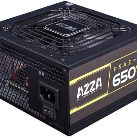 POWER SUPPLY 650W AZZA 80 PLUS BRONZE GAMING PSU650W
