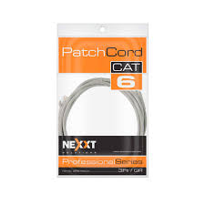 RJ-45 PATCH CORD NEXXT CAT6 1FT CM TYPE GR