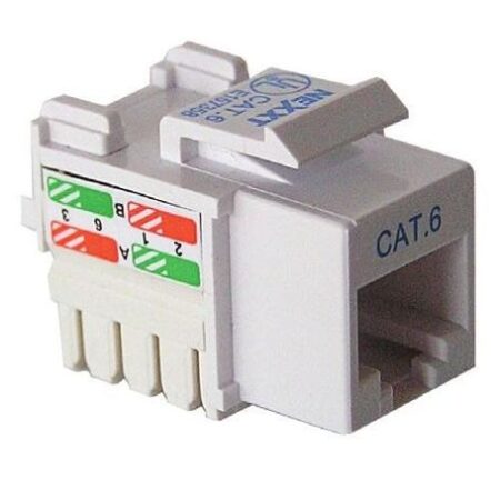 RJ-45 JACK KEYSTONE NEXXT CAT6E BLUE