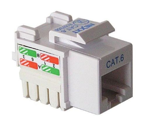 RJ-45 JACK KEYSTONE NEXXT CAT6E BLUE