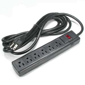 MULTIPLEXOR 6 SALIDAS BLACK FORZA (OUITLET POWER) PS-001B