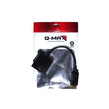 Q- MAX ADAPTADOR DISPLAYPORT A VGA