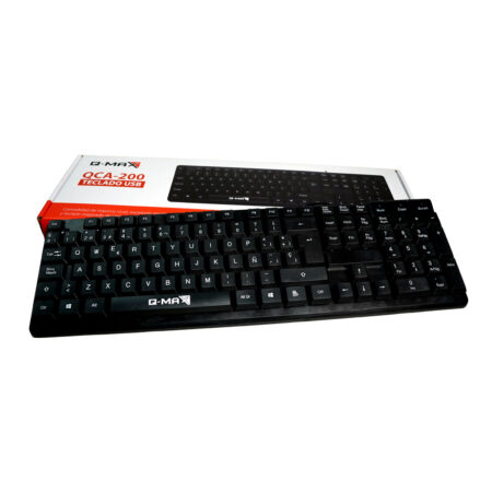 Q- MAXTECLADO USB NEGRO