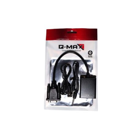 Q- MAX ADAPTADOR DE VGA A HDMI