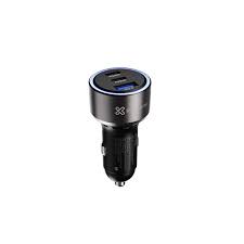 CARGADOR CARRO USB/ TIPO C KLIPX 60W KCC-060
